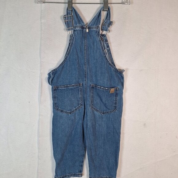 Zara Kids 12-18 month jean overalls - Picture 2 of 4